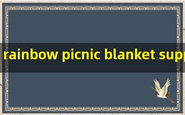 rainbow picnic blanket suppliers
